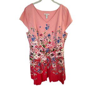 Isaac Mizrahi Live! Short Sleeved Dress Size 16 EUC